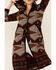 Image #3 - Circle S Women's Southwestern Blanket Hooded Duster, , hi-res