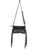 Myra Bag Women's Anam Cara Hair-On Hide Hand-Tooled Fringe Bag, Black, hi-res