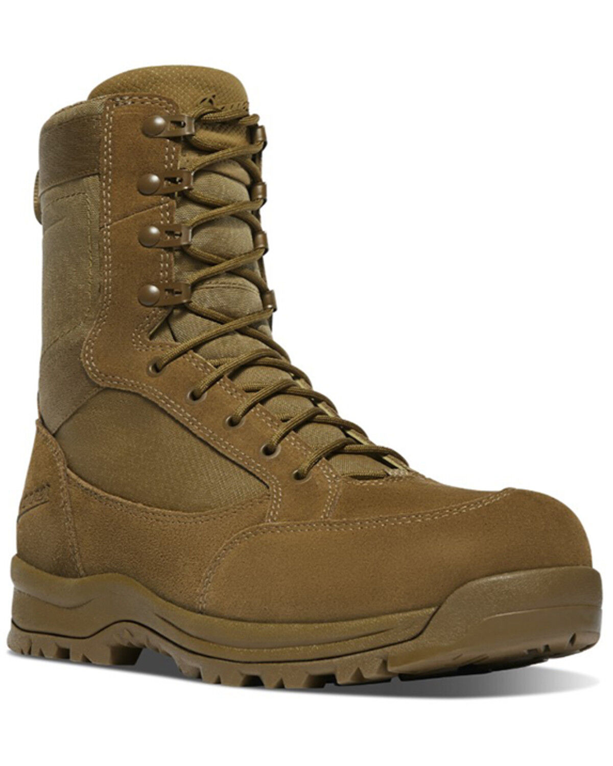 Image #1 - Danner Men's Tanicus 8" Side-Zip Waterproof Work Boots - Composite Toe, Tan, hi-res