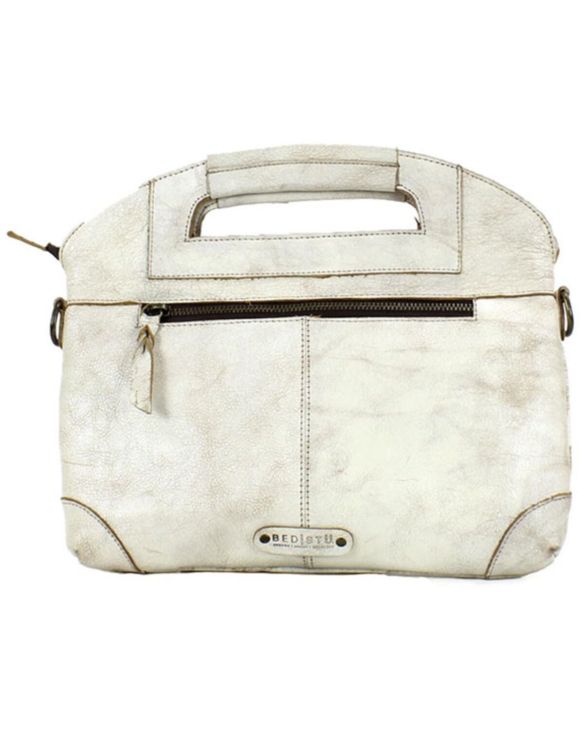 Image #2 - Bed Stu Women's Greenway Crossbody Bag, Caramel, hi-res