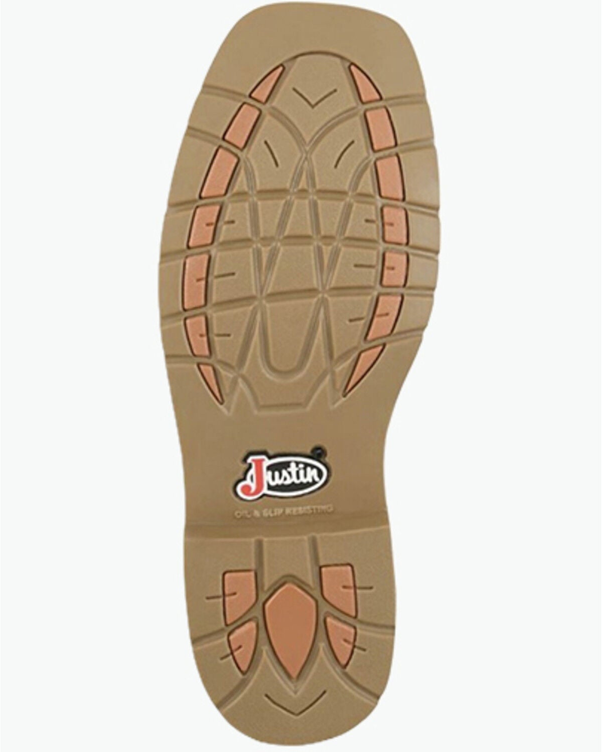Image #5 - Justin Men's 11" Daywork Waterproof Work Boots - Soft Toe, Brown, hi-res