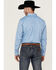 RANK 45 Men's Floater Paisley Print Long Sleeve Button Down Western Shirt , Blue, hi-res