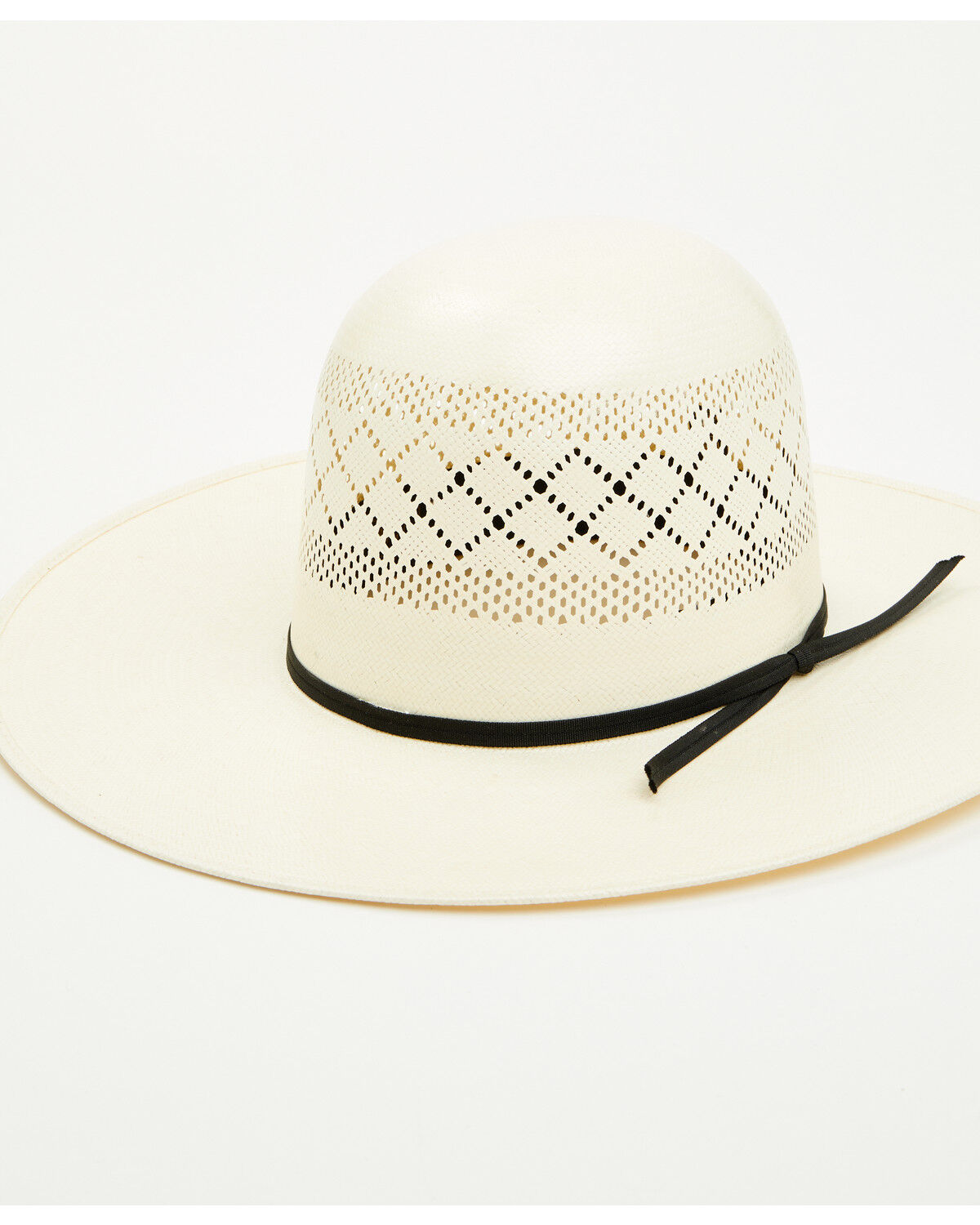 Image #1 - Rodeo King 25X Double Diamond Open Crown Straw Cowboy Hat, , hi-res