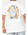 Image #4 - Ariat X Sendero Provisions Men's Fool Me Once Short Sleeve Graphic T-Shirt, White, hi-res