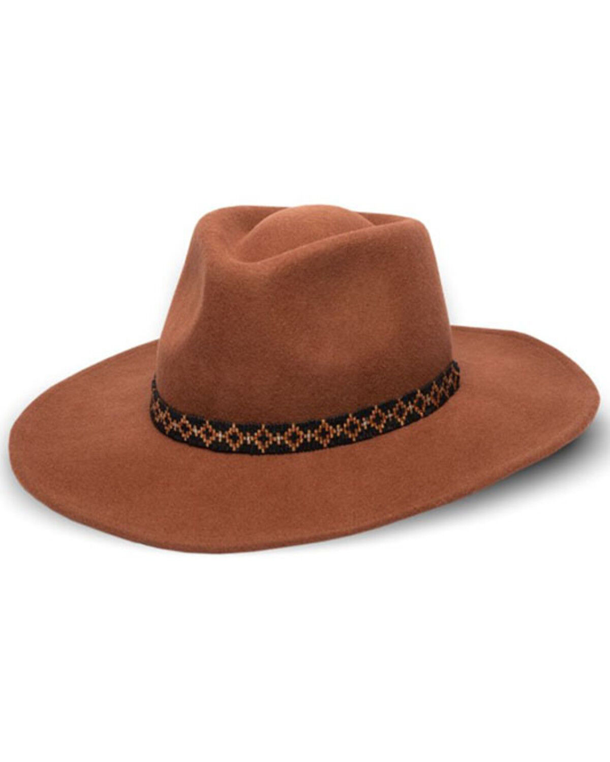 Image #1 - Nikki Beach Women's Electra Felt Western Fashion Hat, , hi-res