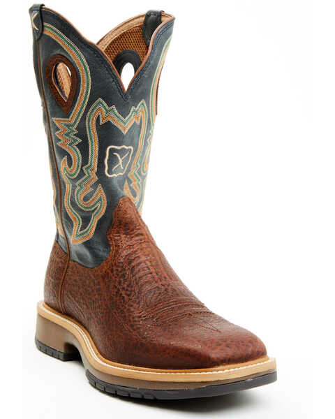 Image #1 - Twisted X Men's Horseman Western Boots - Square Toe, Brown, hi-res