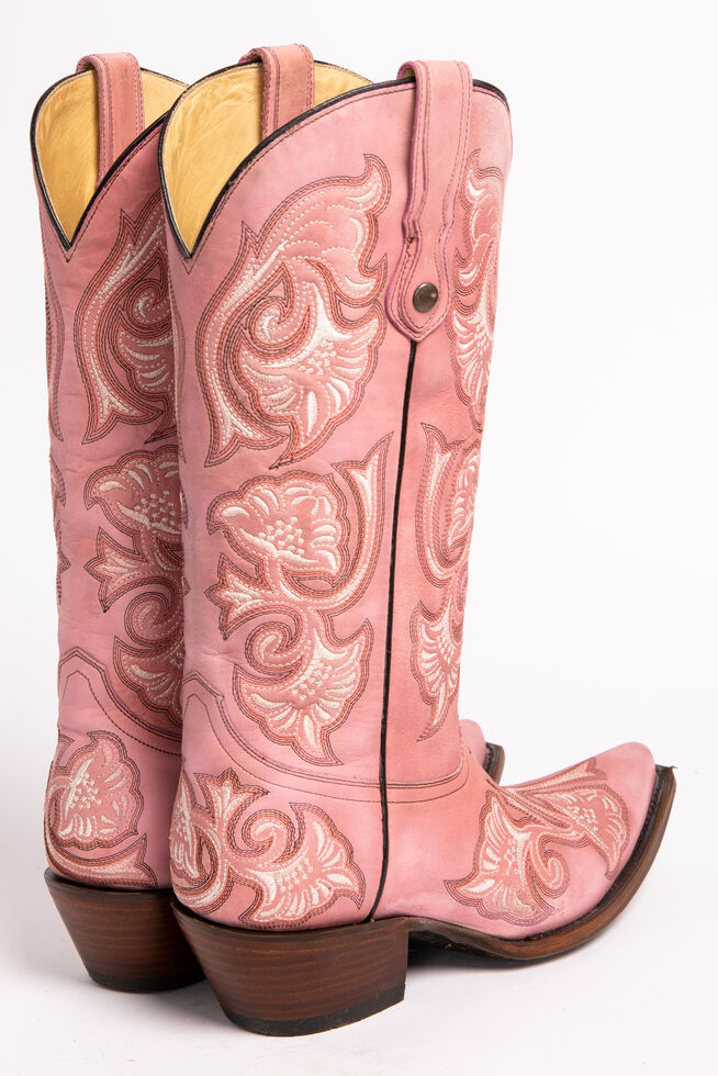 cowgirl boots floral