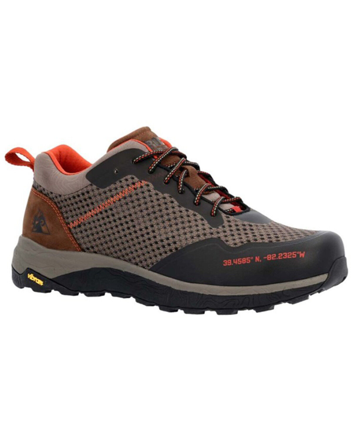 Image #1 - Rocky Men's Summit Elite Lo Top Hiker Boots - Soft Toe, Red/brown, hi-res