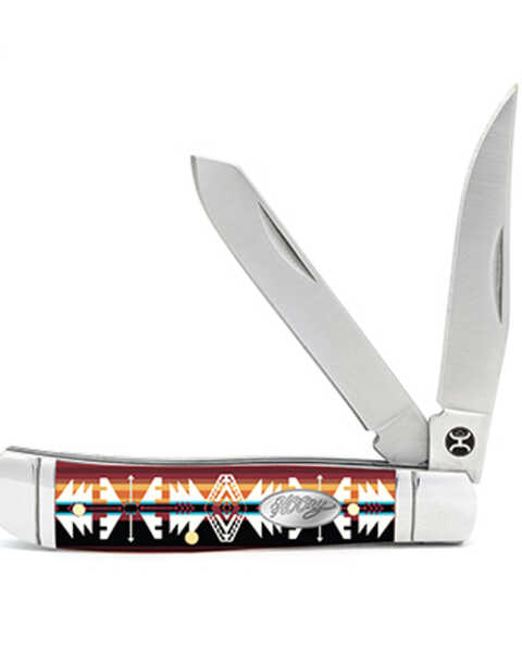 Image #1 - Hooey Large Totem Trapper Knife, Multi, hi-res