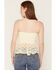 Image #4 - Cleo + Wolf Women's Solid Peplum Tank, Yellow, hi-res
