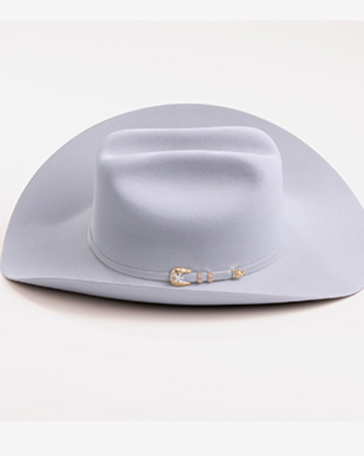 Image #2 - Larry Mahan Superior 500X Felt Cowboy Hat, Silver, hi-res