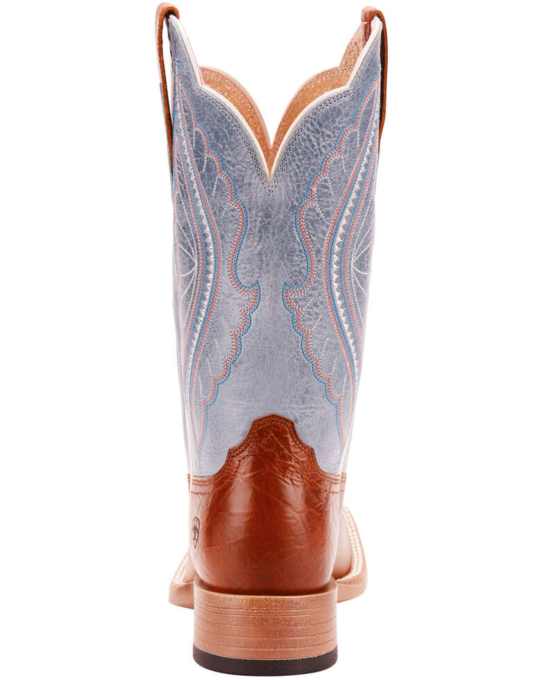 Ariat Women's Primetime Baby Blue Eyes Performance Cowgirl Boots - Square Toe, Brown, hi-res