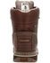Georgia Boot Women's AMP Light Edge Waterproof Lace-Up Work Boots - Soft Toe , Brown, hi-res