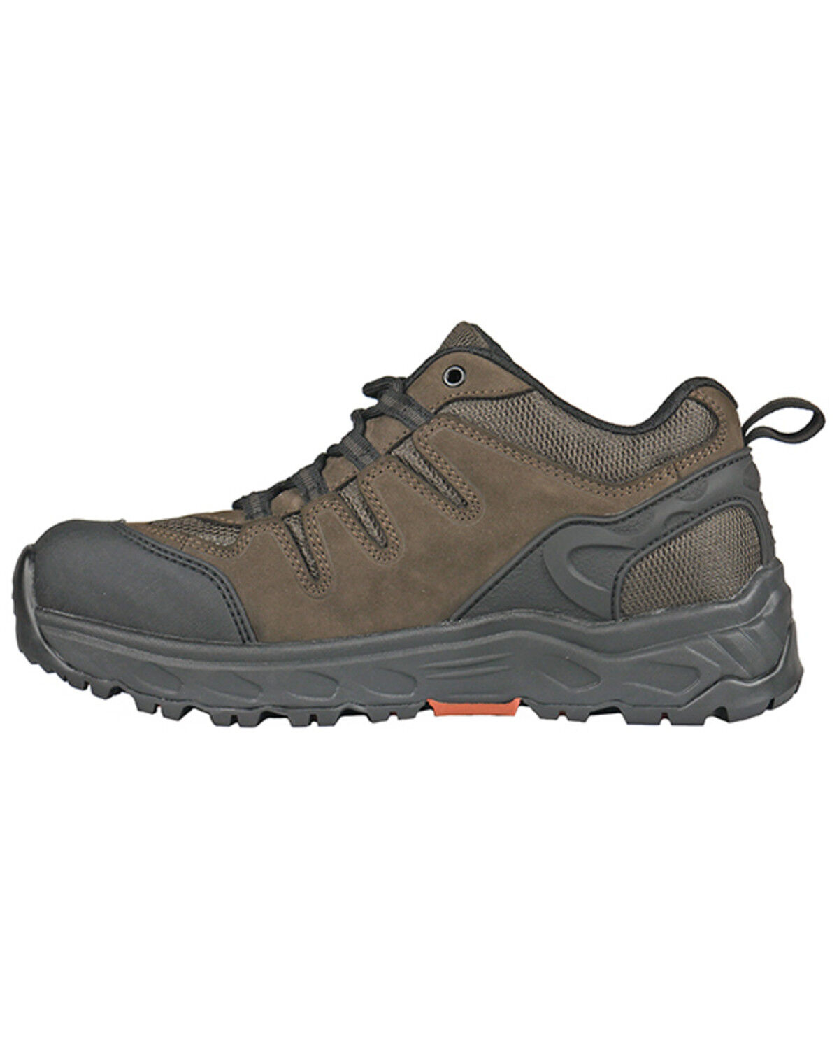 Image #3 - Hoss Men's Eric Lo Oxford Work Shoes - Soft Toe, Brown, hi-res