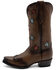 Image #3 - Ferrini Women's Estrella Western Boots - Snip Toe, Brown, hi-res