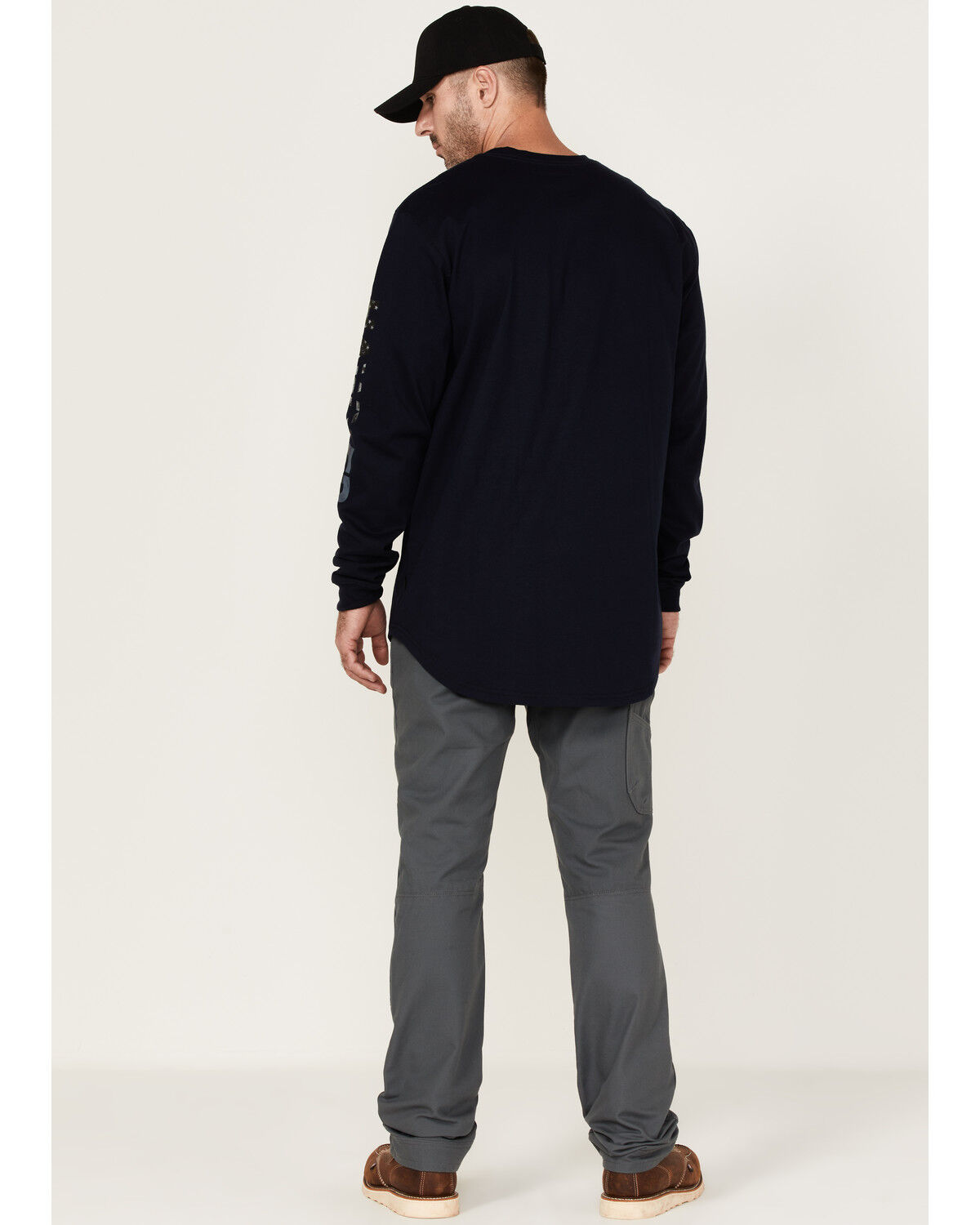 Image #4 - Cody James Men's FR Duck Canvas Work Pants, Grey, hi-res