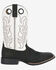 Image #2 - Smoky Mountain Men's Cedar Performance Western Boots - Broad Square Toe, Black, hi-res