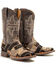 Image #1 - Tin Haul Women's Furrlicious Western Boots - Broad Square Toe, Brown, hi-res