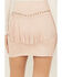 Image #4 - Idyllwind Women's Wylie Studded Fringe Faux Suede Mini Skirt, Pink, hi-res