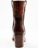 Image #5 - Cleo + Wolf Women's Cranberry Western Boots - Round Toe, Wine, hi-res