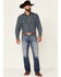Image #1 - Cody James Men's Bullock Dark Wash Stretch Slim Straight Jeans, Blue, hi-res