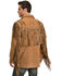 Image #3 - Scully Men's Fringed Suede Leather Coat - Tall, Buck Tan, hi-res