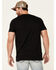 Moonshine Spirit Men's Neon Bottle Graphic Short Sleeve T-Shirt , Black, hi-res
