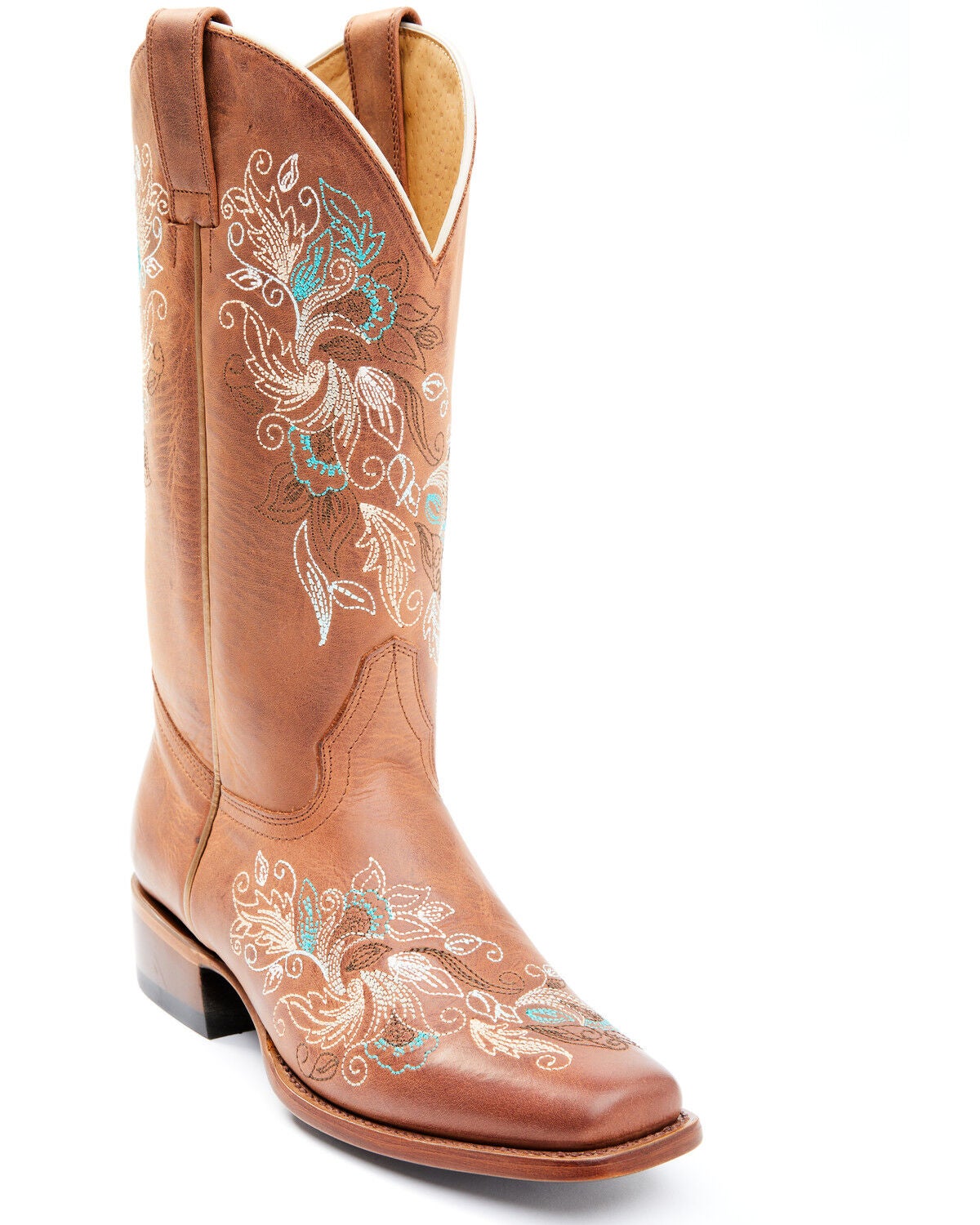 Neve Western Boots - Square Toe 