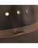 Image #2 - Outback Trading Co. Men's Madison River UPF50 Sun Protection Oilskin Hat, Brown, hi-res