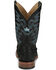 Image #5 - Justin Men's Ocean Front Exotic Pirarucu Western Boots - Broad Square Toe , Black, hi-res