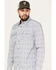 Image #2 - Moonshine Spirit Men's Island Time Floral Striped Long Sleeve Snap Western Shirt, Cream, hi-res
