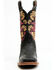 Dan Post Women's Asteria Floral Western Performance Boots -  Broad Square Toe , Black, hi-res