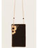 Image #3 - Mary Frances Women's Out on the Prairie Handmade Sunflower Embroidered Crossbody Phone Bag, Brown, hi-res