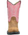 Image #4 - Smoky Mountain Little Girls' Buffalo Western Boots - Round Toe, Brown, hi-res