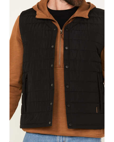 Image #3 - Brothers and Sons Men's Cameron Insulated Snap Vest , Black, hi-res