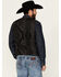 Image #4 - Cody James Men's Yuma Southwestern Jacquard Vest , Black, hi-res