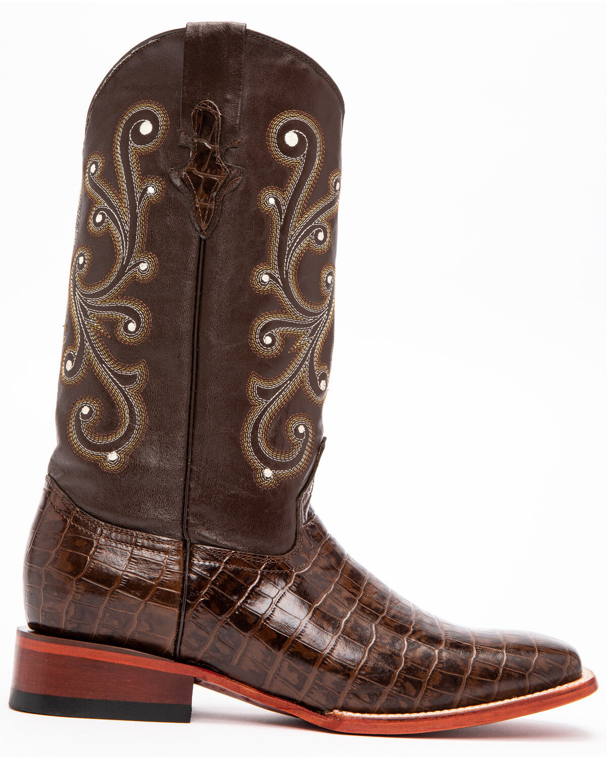 alligator steel toe work boots