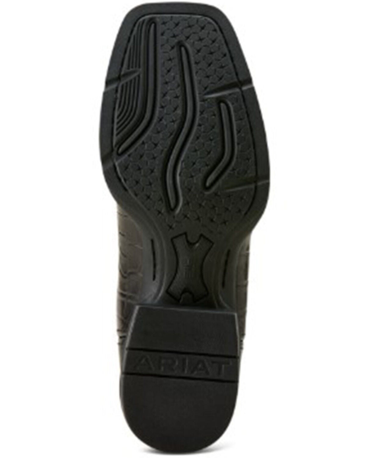 Image #7 - Ariat Men's Sport Latigo Crocodile Print Performance Western Boots - Broad Square Toe, Black, hi-res