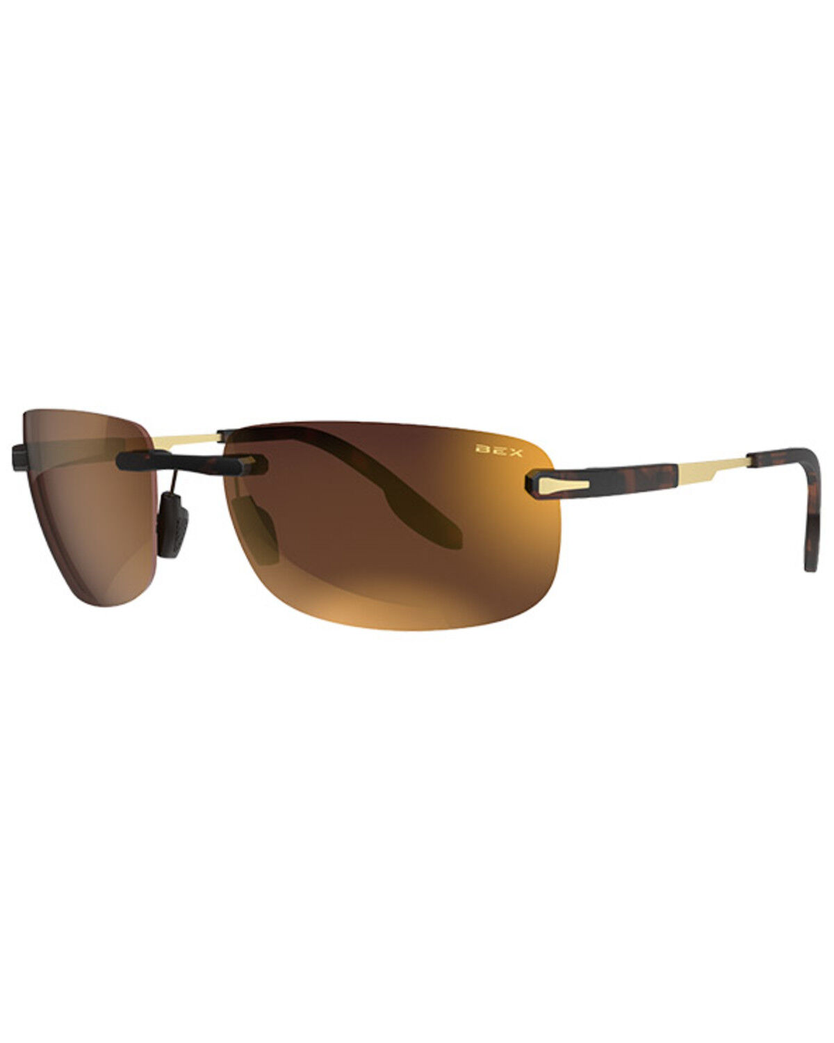 Image #1 - Bex Brackley X Sunglasses, Brown, hi-res