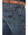 Image #4 - Ariat Men's FR M7 Slim Duralight Stretch Basic Straight Jeans, Indigo, hi-res