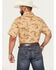 Image #4 - Pendleton Men's Laramie Ranch Print Short Sleeve Snap Western Shirt, Mustard, hi-res