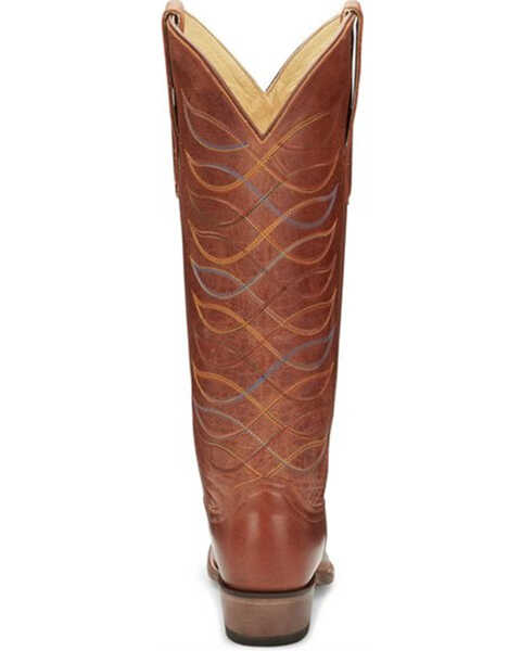 Image #5 - Justin Women's Whitley Western Boots - Snip Toe, Rust Copper, hi-res