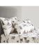 Image #1 - HiEnd Accents 200TC Cotton White Pine 4 Piece Sheet Set - Queen Size, White, hi-res