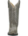 Image #4 - Smoky Mountain Little Girls' Magnolia Western Boots - Snip Toe, Grey, hi-res