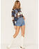 Levi's Women's Light Wash High Rise Seamed Denim Mom Shorts, Blue, hi-res