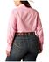 Image #2 - Ariat Women's R.E.A.L Team Kirby Long Sleeve Button-Down Stretch Western Shirt - Plus , Pink, hi-res