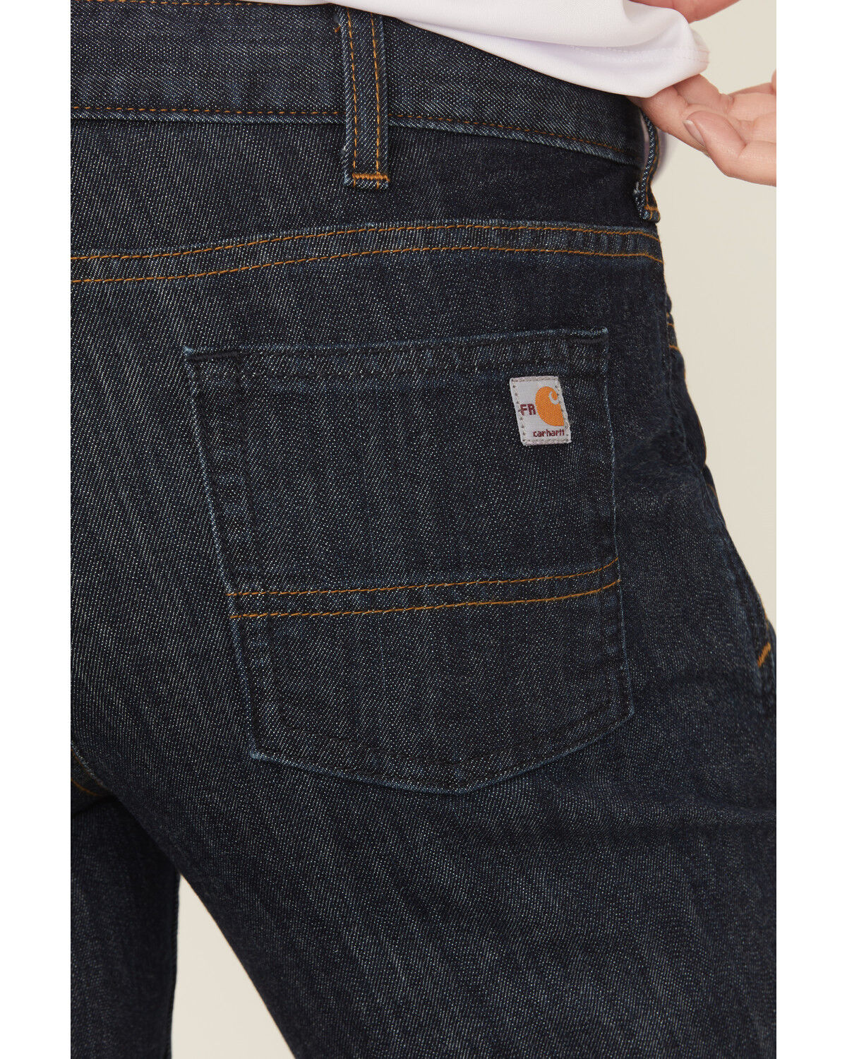 Image #4 - Carhartt Women's FR Rugged Flex Jeans, Indigo, hi-res