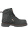 Image #2 - Hoss Men's Bronc 6" Lace-Up Waterproof Work Boots - Composite Toe, Black, hi-res