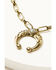 Image #2 - Shyanne Women's Soleil Squash Blossom Gold Necklace, Gold, hi-res