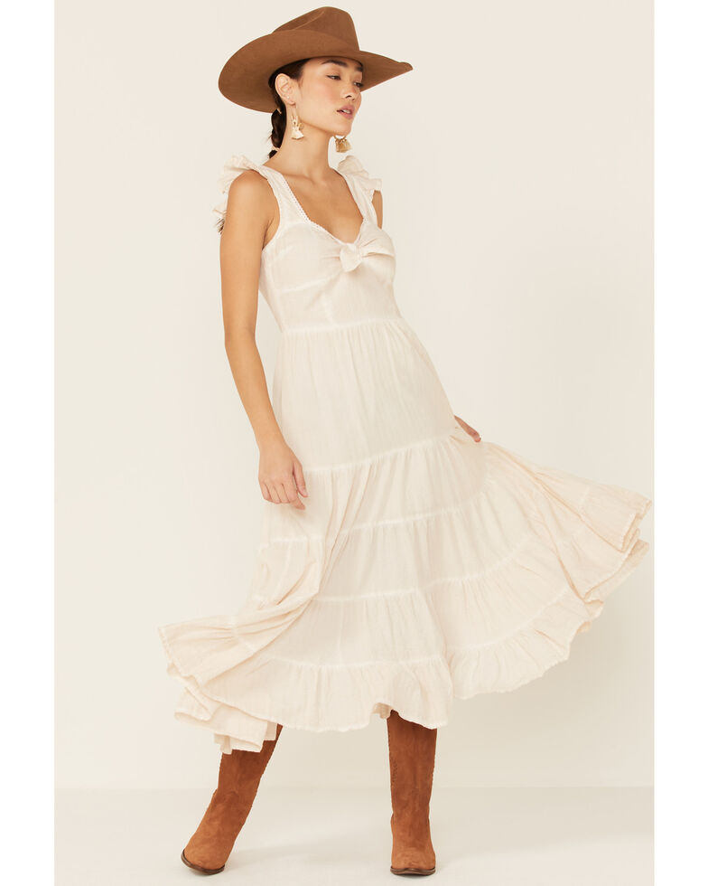 Maggie Sweet Women's Berta Maxi Dress, Ivory, hi-res